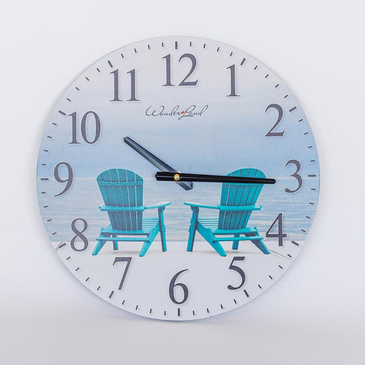 BY THE LAKE WALL CLOCK