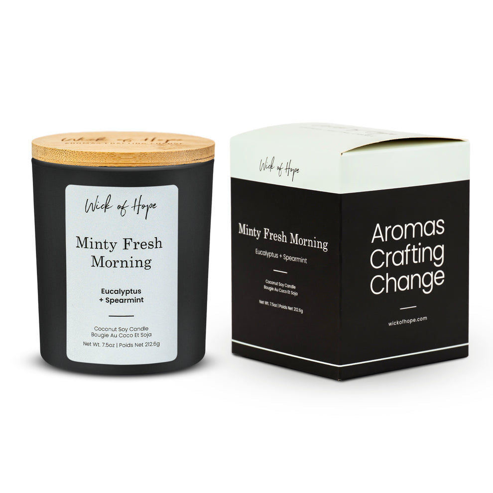 MINTY FRESH MORNING CANDLE