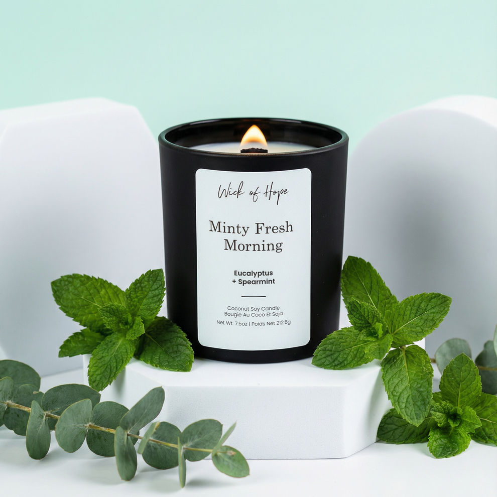 MINTY FRESH MORNING CANDLE