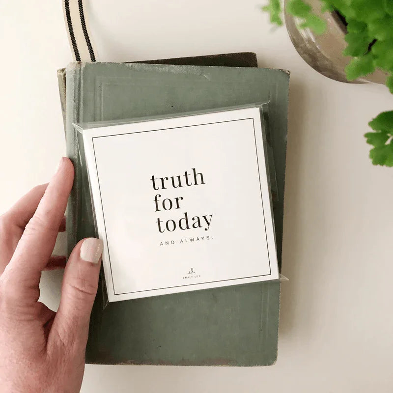TRUTH FOR TODAY SCRIPTURE CARDS