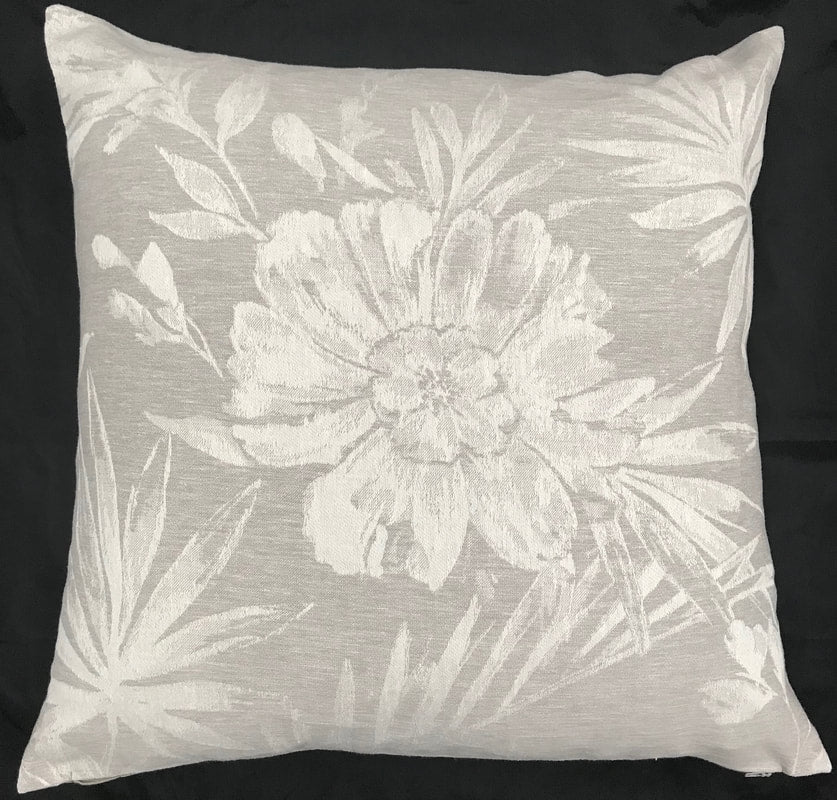 SAKURA EMBROIDERED PILLOW