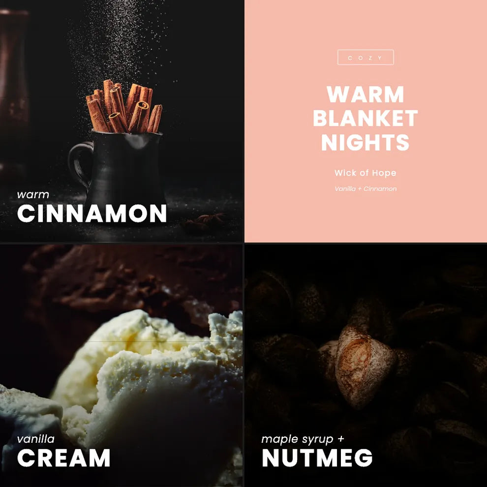 WARM BLANKET NIGHTS CANDLE