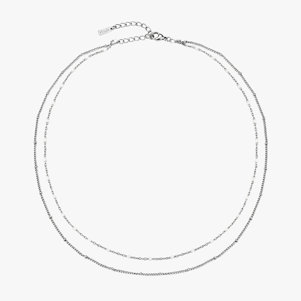 DOUBLE BEADED CHOKER