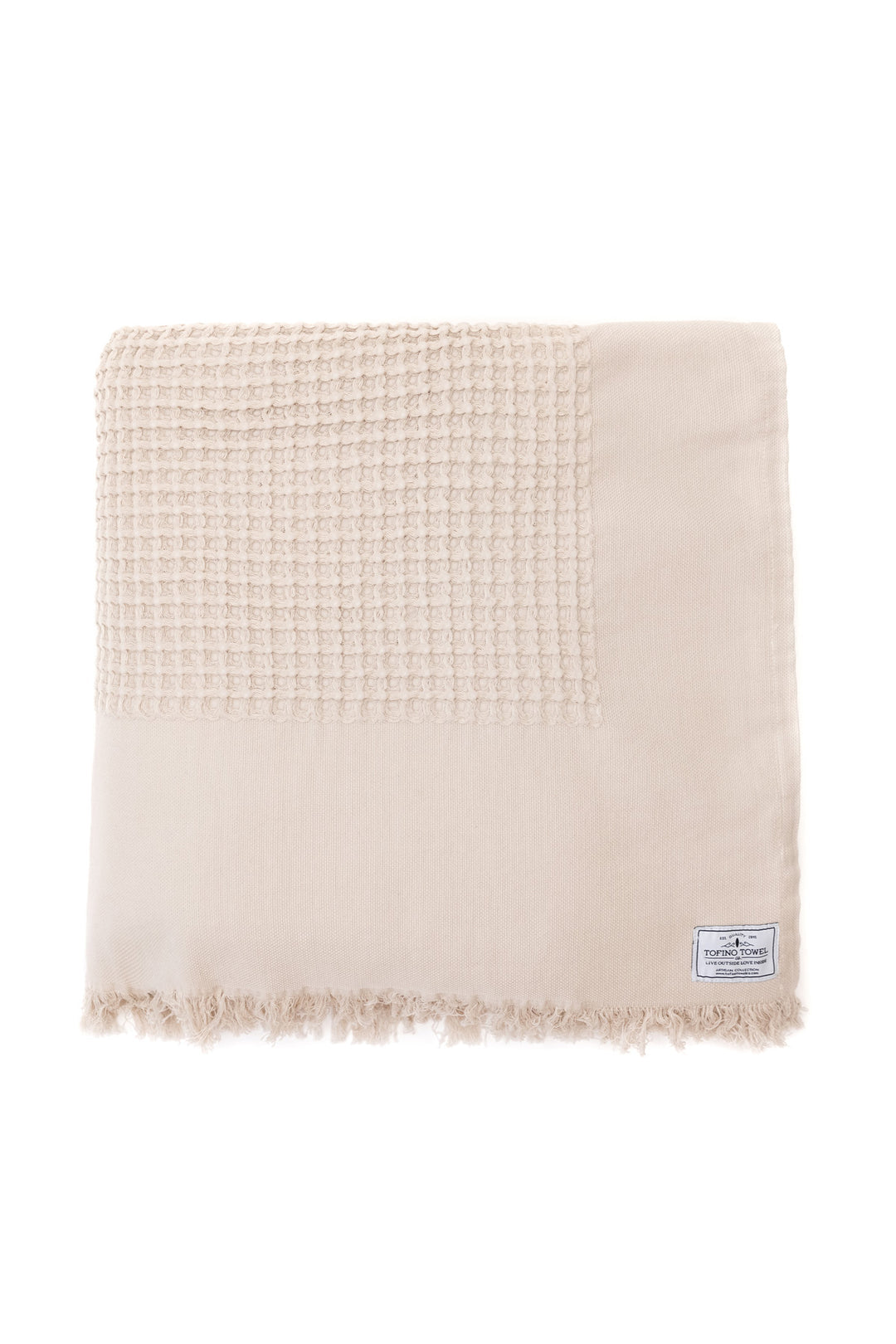 QUEEN WAFFLE BED COVER