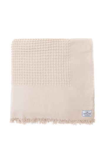 THE BREEZE WAFFLE BED COVER