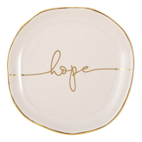 TRINKET TRAY HOPE & LOVE