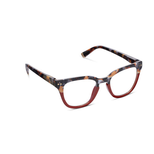 FAYE - GREY/DARK RED BOTANICO