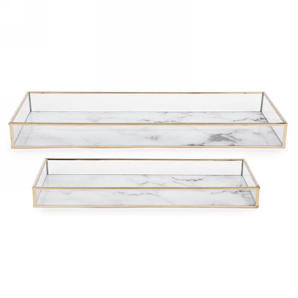 GOLD AND MARBLE TRAY