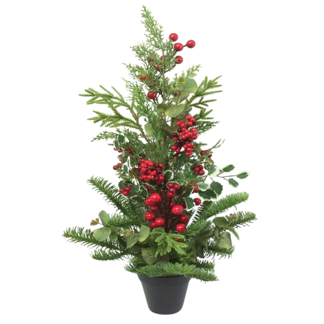 RED BERRY/HOLLY ARRANGEMENT