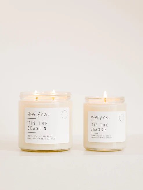 TIS THE SEASON SOY WAX CANDLE