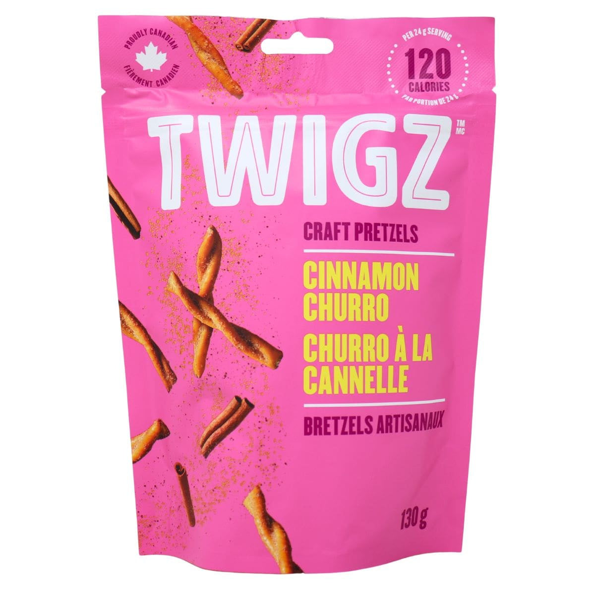 CINNAMON CHURRO TWIGZ PRETZELS
