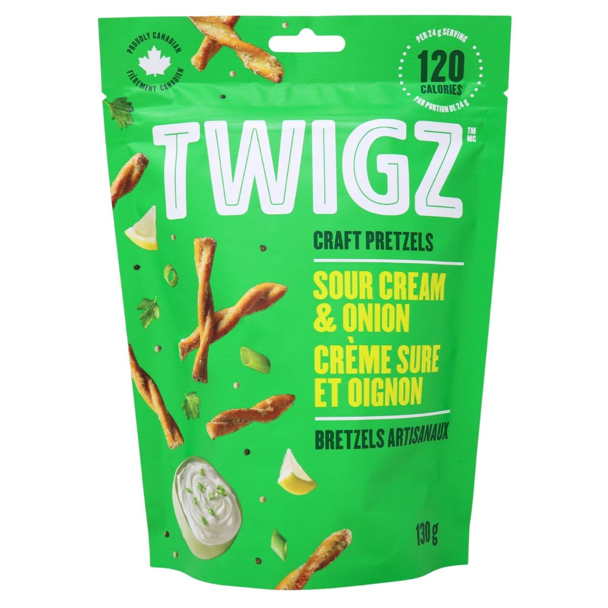SOUR CREAM & ONION TWIGZ PRETZELS