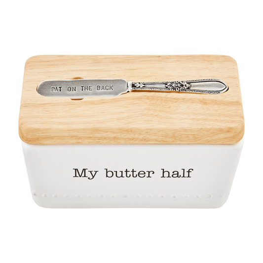MY BUTTER HALF BUTTER DISH