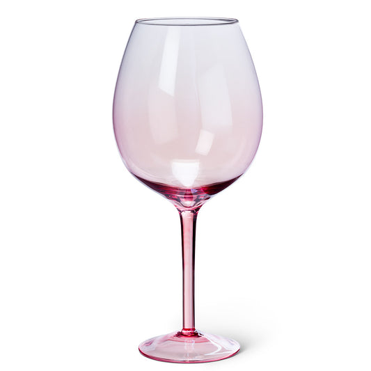 EXTRA LARGE IRIDESCENT WINE GLASS